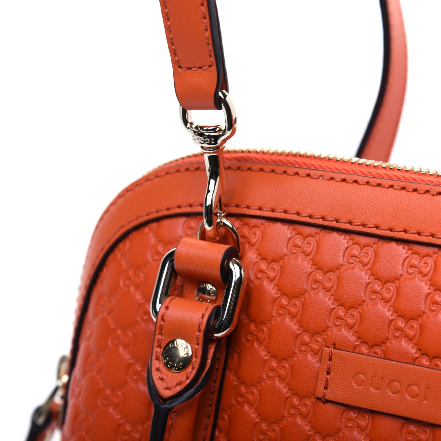Microguccissima Mini Dome Bag Sun Orange