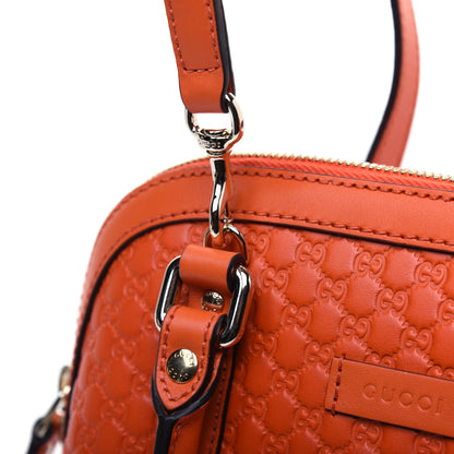 Gucci Microguccissima Mini Dome Bag Sun Orange 15 of 18