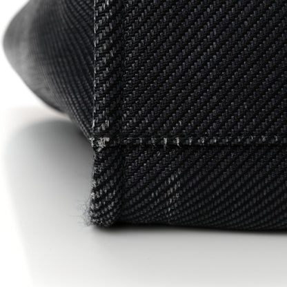 Chanel Mixed Fibers Calfskin Medium Deauville Black 15 of 18