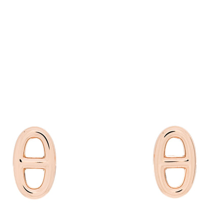Hermes 18K Rose Gold TPM Farandole Stud Earrings 1 of 5