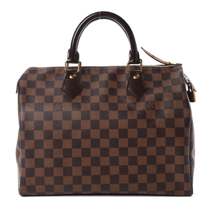 Louis Vuitton Damier Ebene Speedy 30 1 of 9