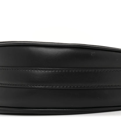 Prada Soft Calfskin Arque Shoulder Bag Black 10 of 12