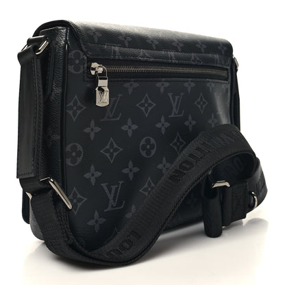 Louis Vuitton Monogram Eclipse District PM Black 3 of 9