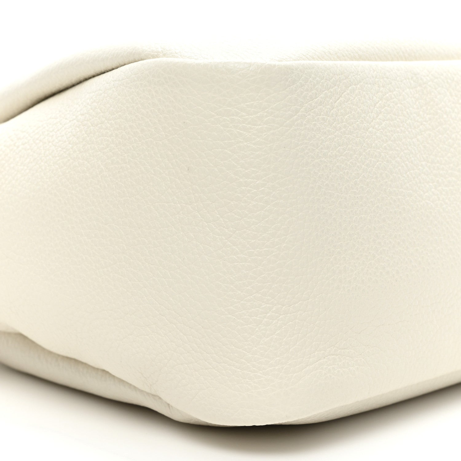 Prada Vitello Daino Soft Medium Zippered Top Handle Bag White 10 of 11
