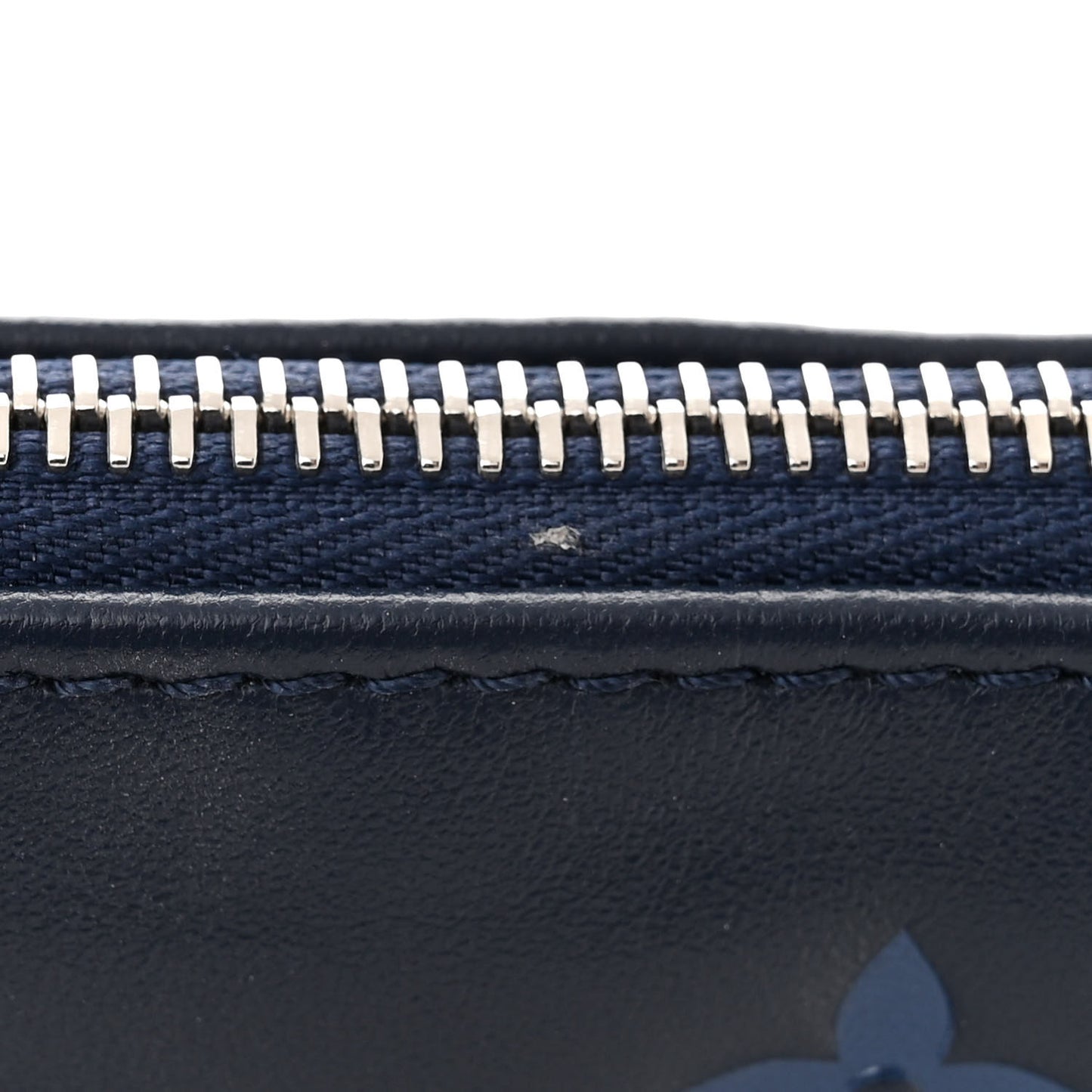 Lambskin Embossed Monogram Coussin PM Navy