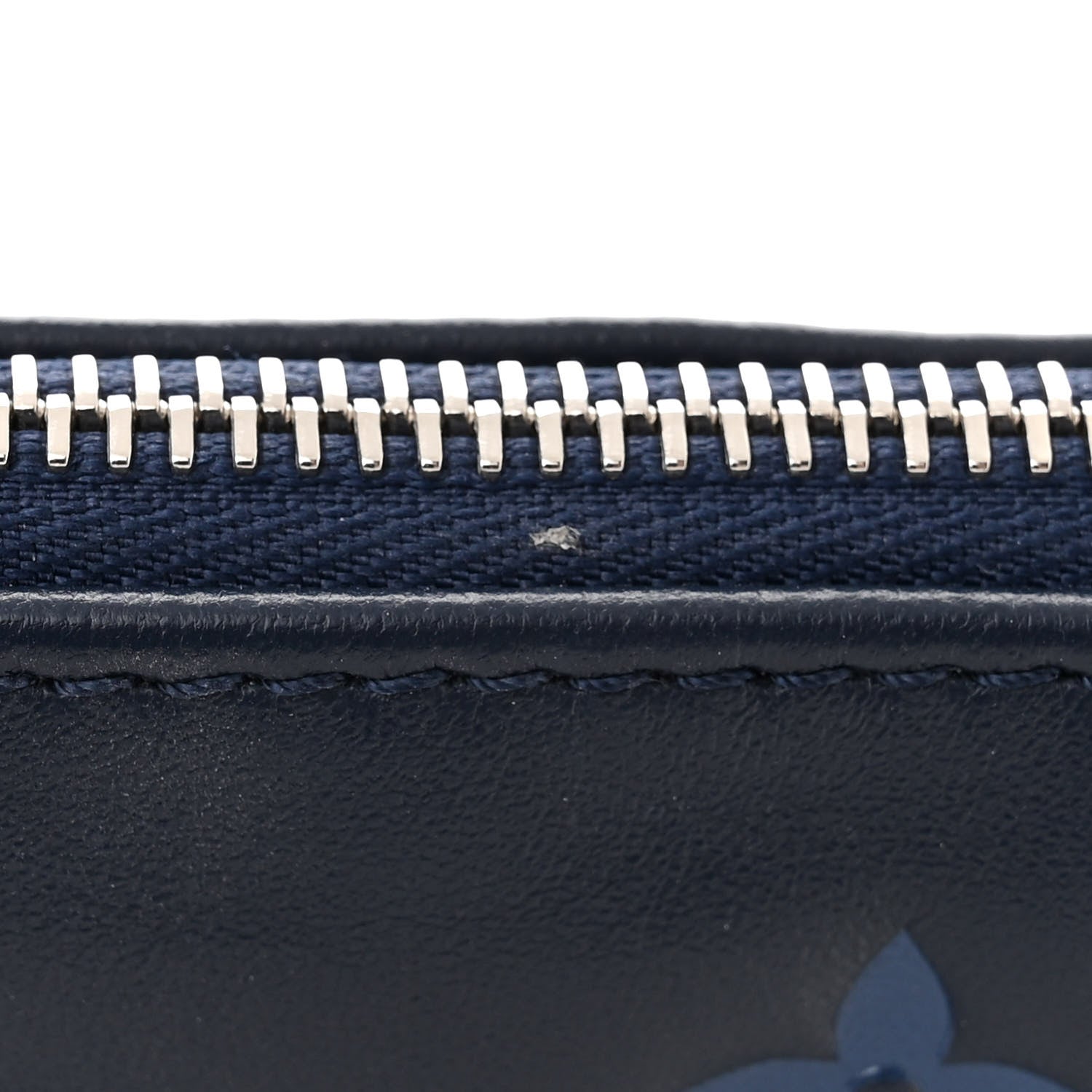 Louis Vuitton Lambskin Embossed Monogram Coussin PM Navy 11 of 11