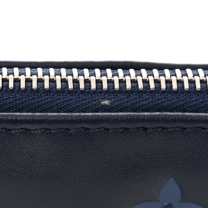 Louis Vuitton Lambskin Embossed Monogram Coussin PM Navy 11 of 11