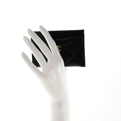 Chanel Caviar Quilted Card Holder Black 2 of 10