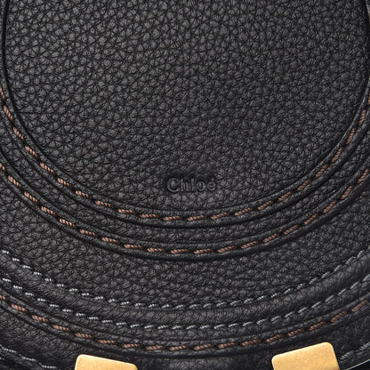 Chloe Calfskin Mini Marcie Round Crossbody Bag Black 7 of 7