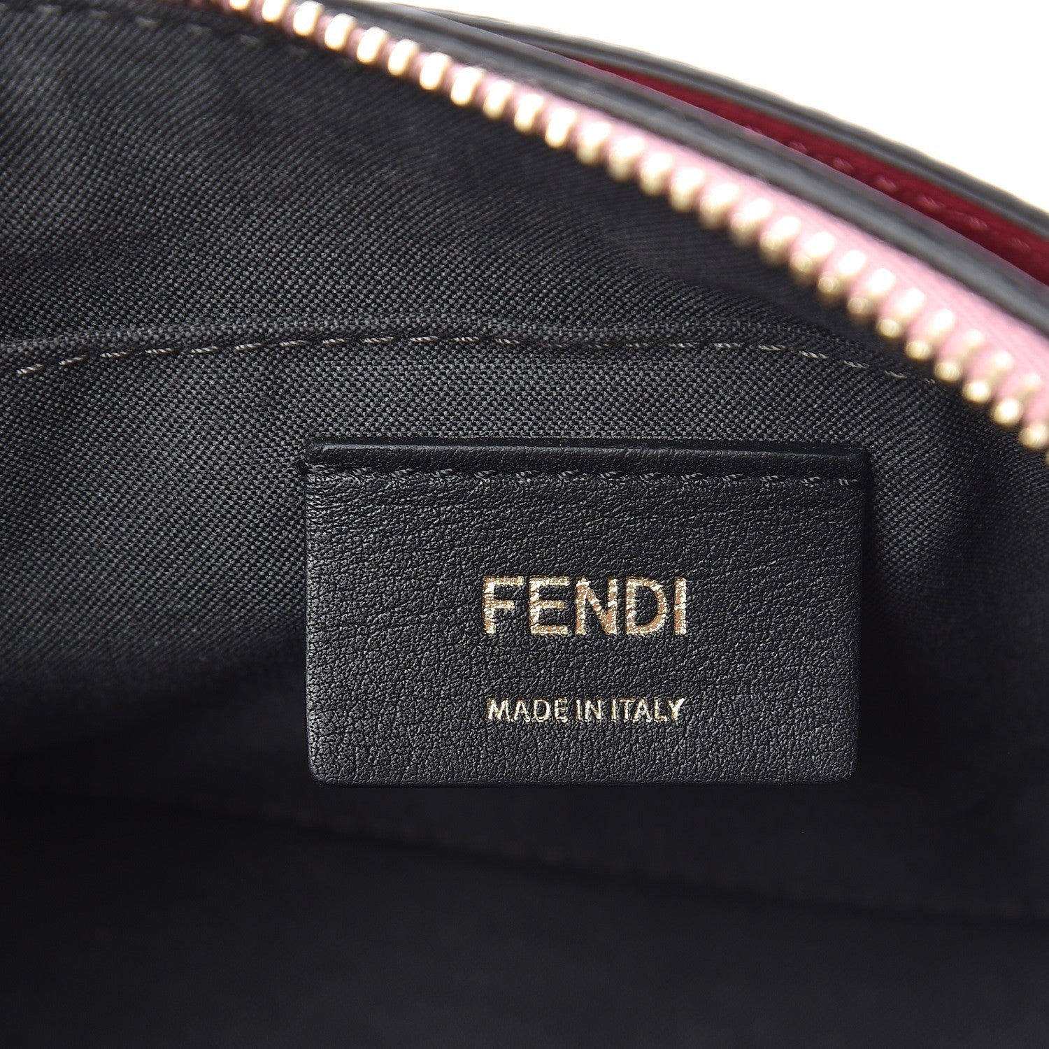 Fendi Vitello Dolce 4 Color Mini By The Way Boston Bag Fiamma Bubblegum Amarena 7 of 8