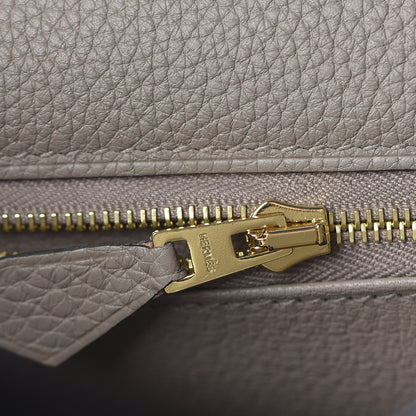 Hermes Togo Kelly Retourne 32 Gris Asphalte 33 of 47