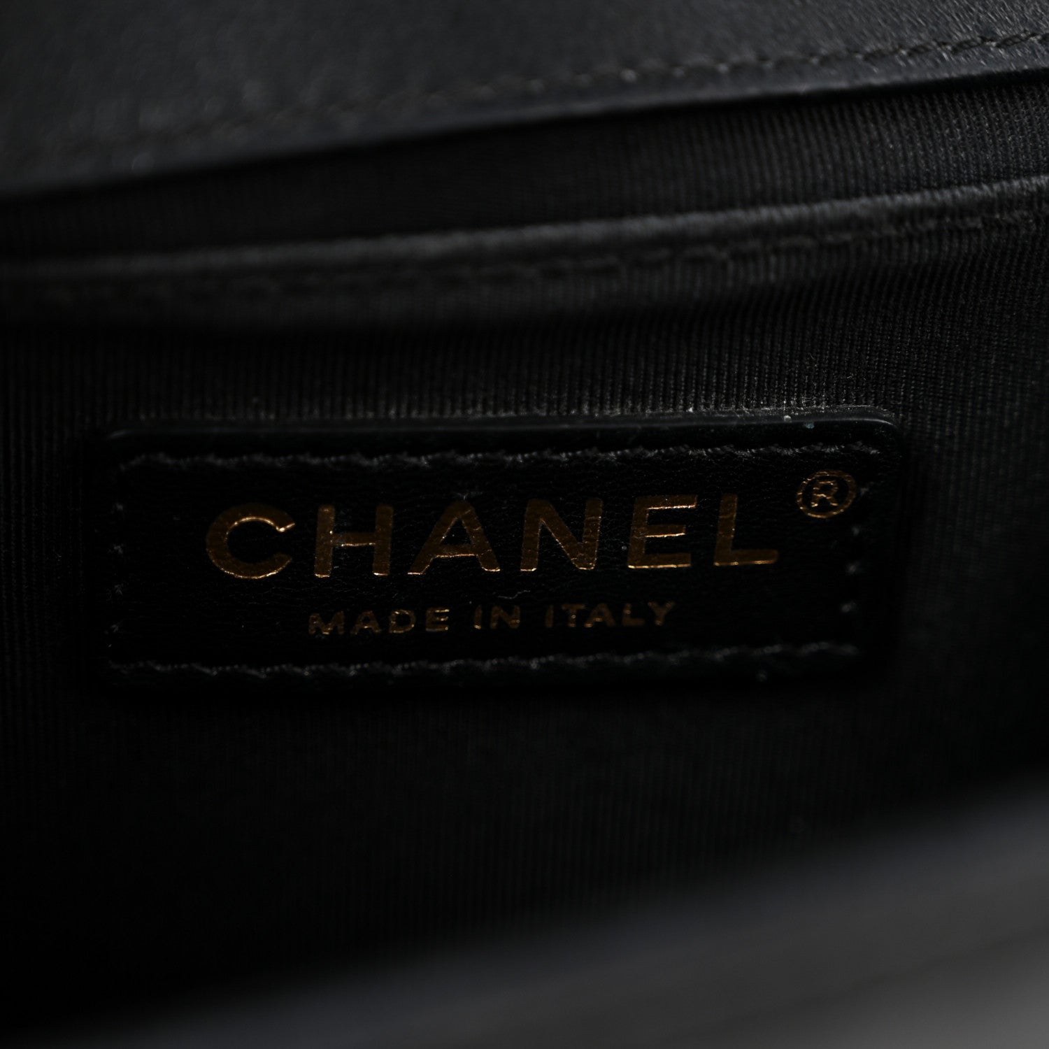 Chanel Lambskin Quilted Medium Boy Flap Black 6 of 15