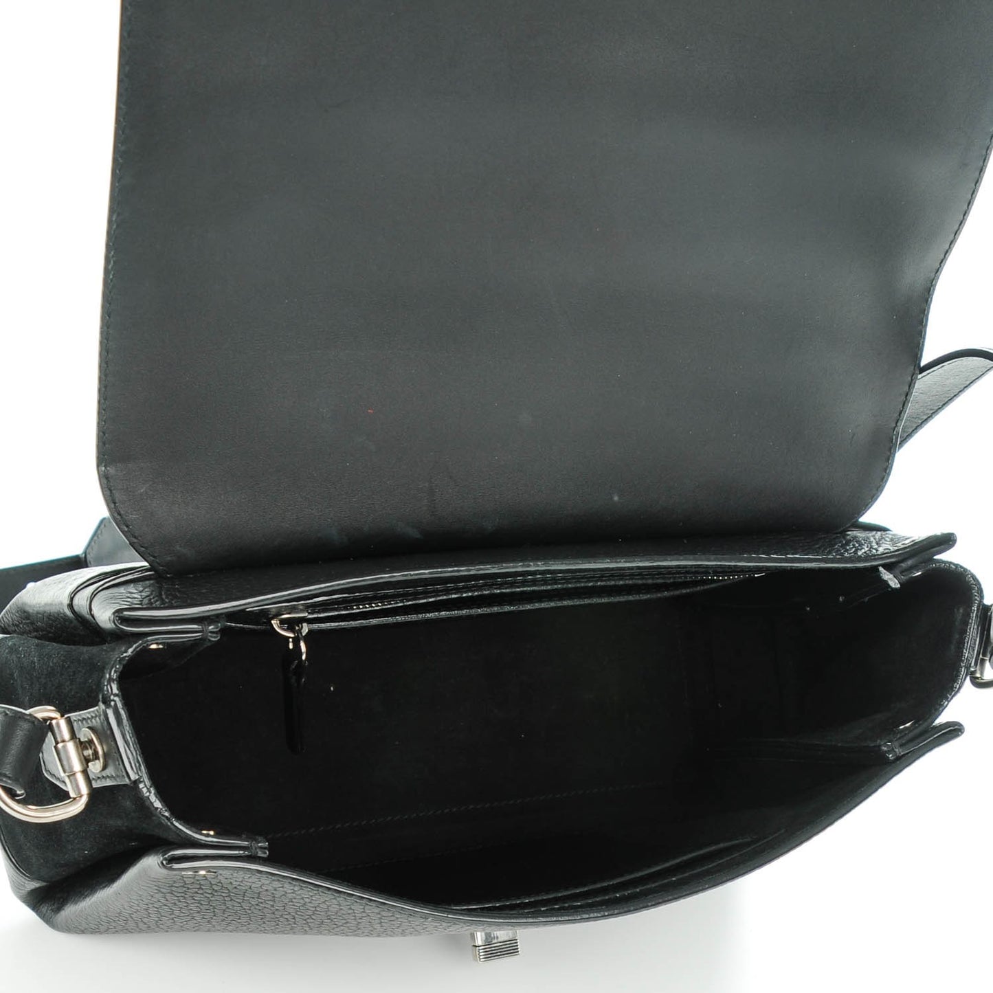 Calfskin PS Elliot Crossbody Black