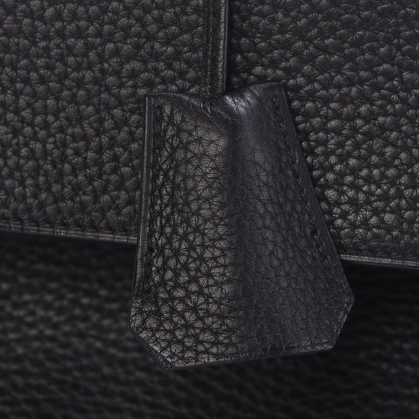 Taurillon Clemence Shoulder Kelly 40 Black