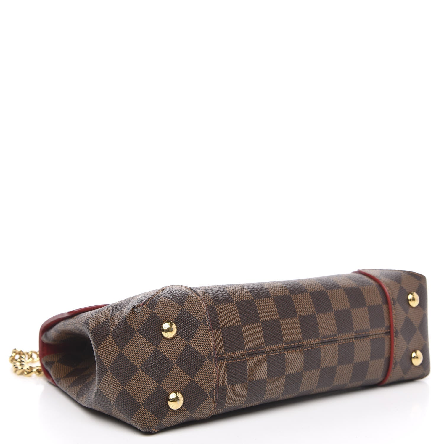 Louis Vuitton Damier Ebene Caissa Clutch Cherry 4 of 9