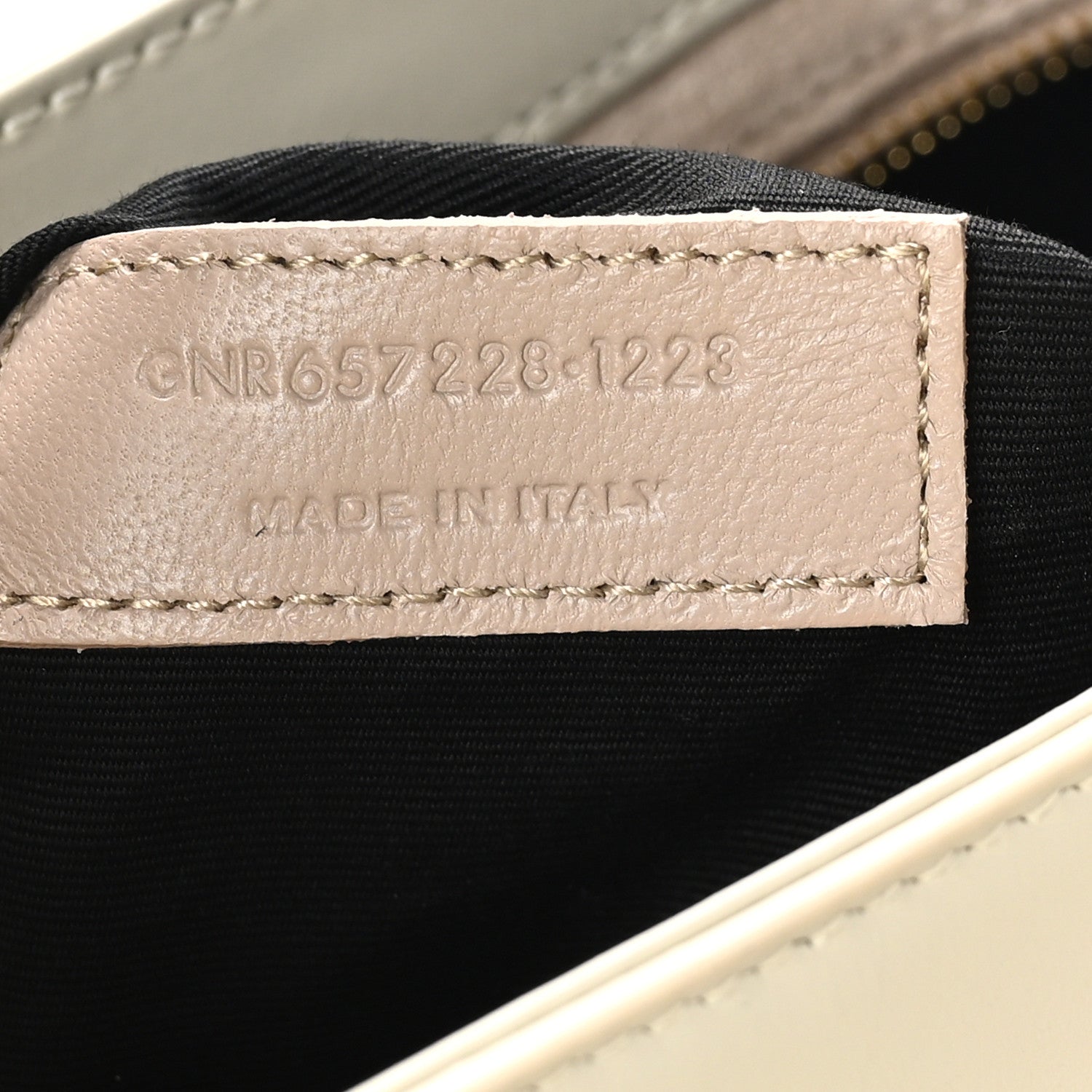 Saint Laurent Smooth Calfskin Le 5 A 7 Hobo Crema Soft 7 of 10