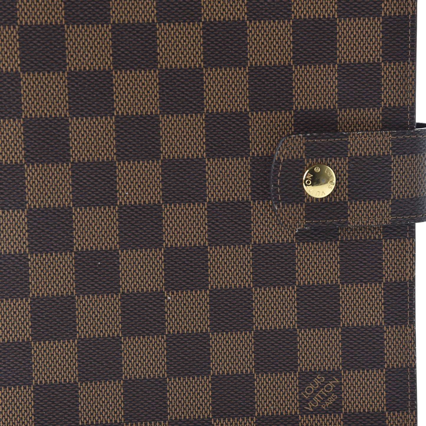 Damier Ebene Large Ring Agenda Cover