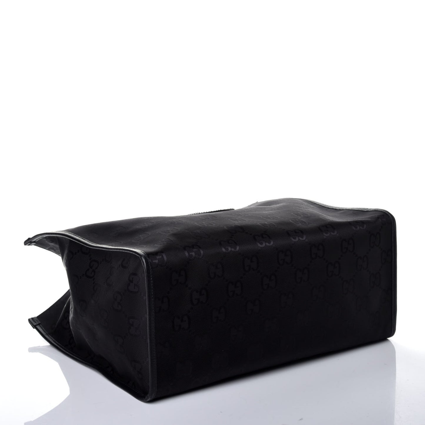 Econyl Nylon Monogram Large Off The Grid Tote Bag Black