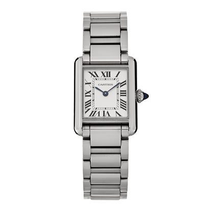 Cartier Stainless Steel 22mm Tank Must Quartz Watch 1 of 5