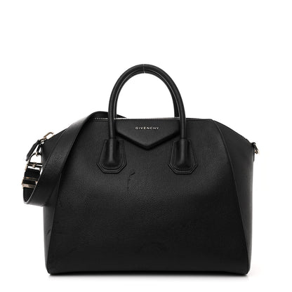 Givenchy Sugar Goatskin Medium Antigona Black 1 of 16