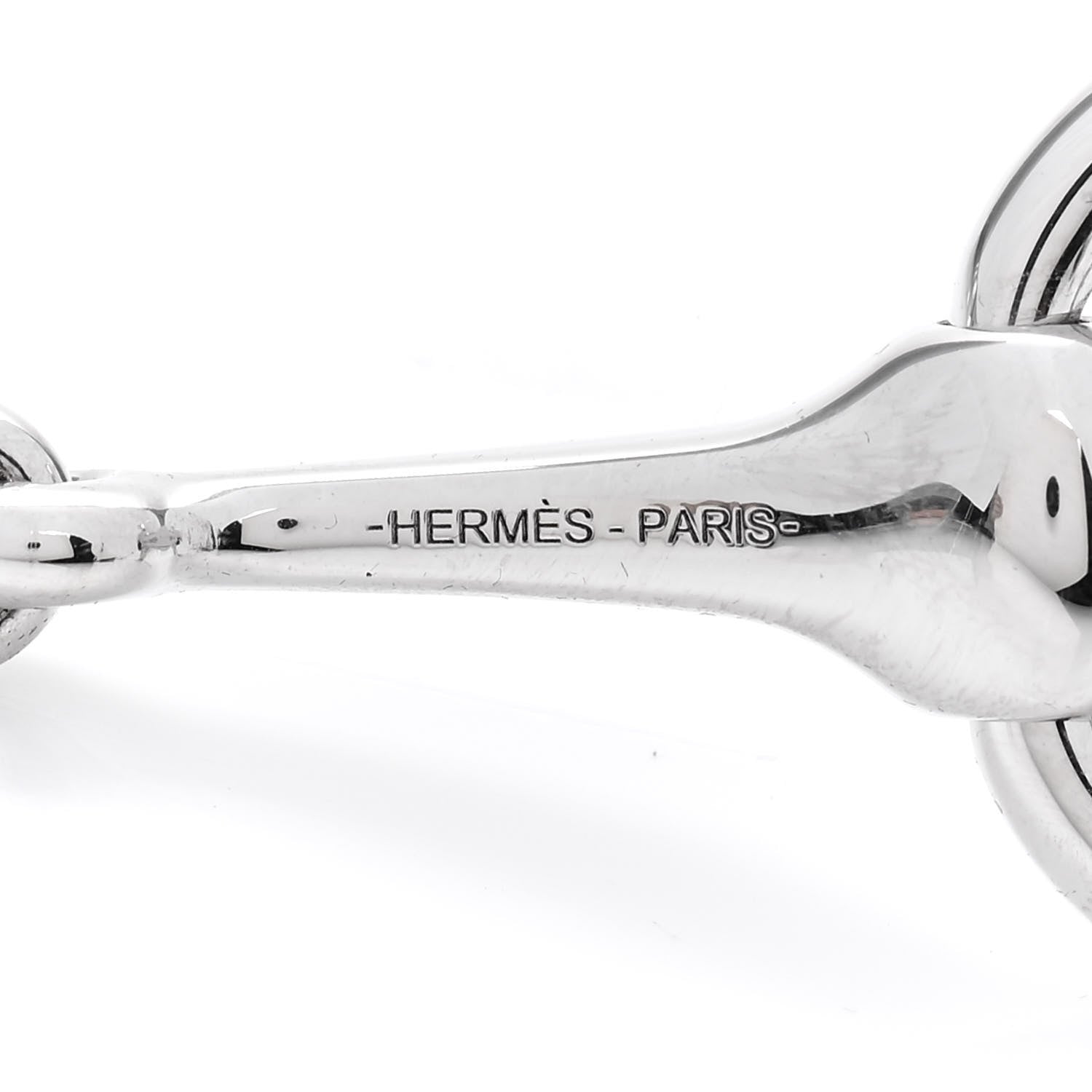 Hermes Palladium Mors Scarf Ring 3 of 4