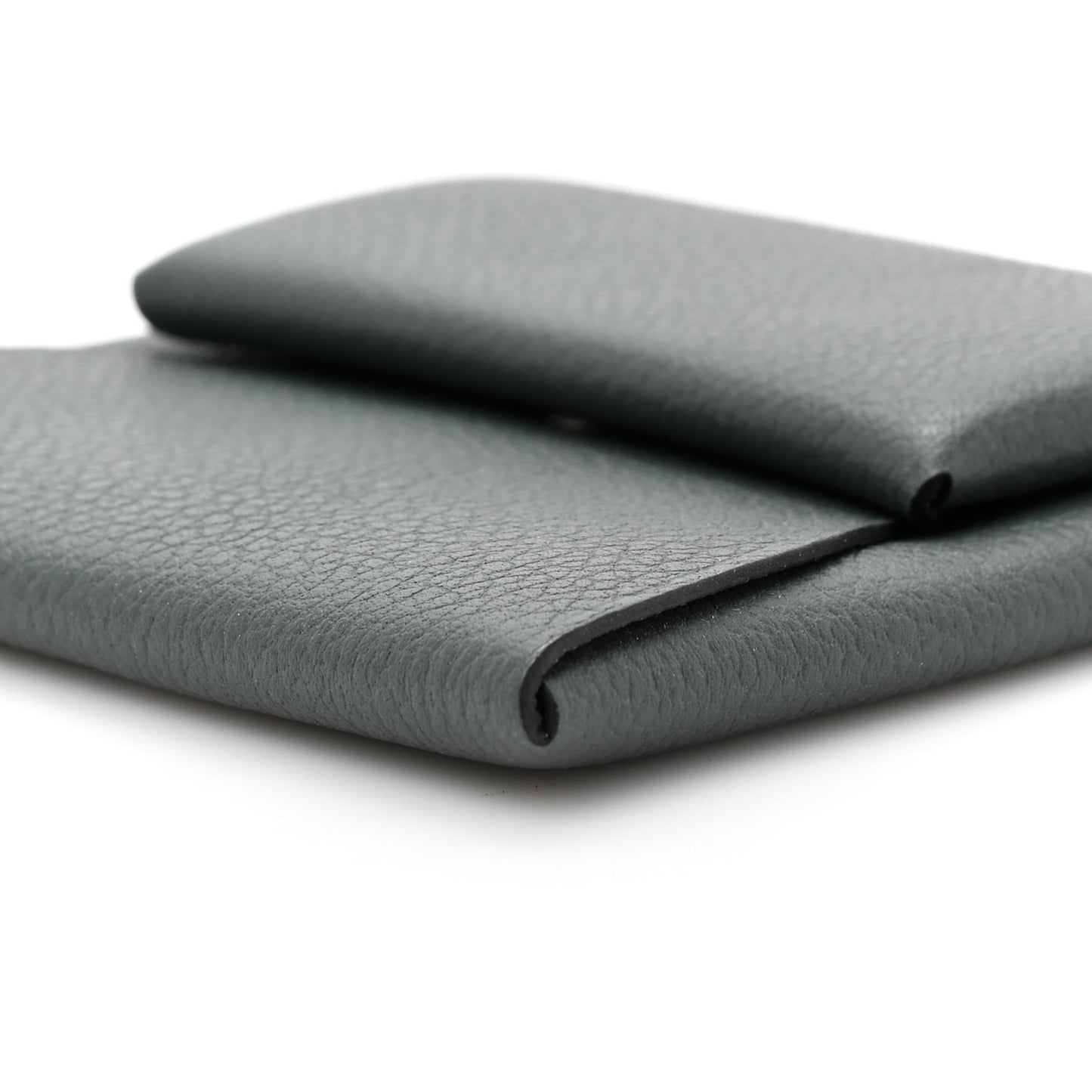Evercolor Verso Bastia Coin Purse Vert Amande Gris Meyer