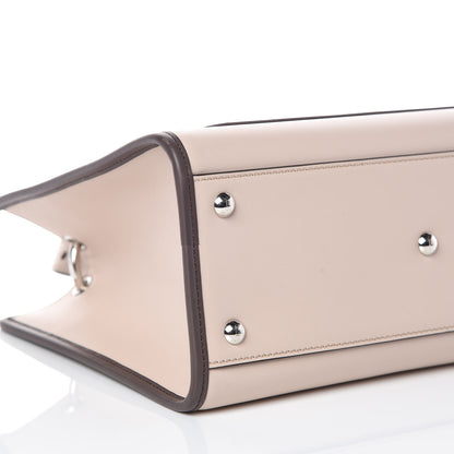 Fendi Vitello Century Opaco F is Fendi Bi-Color Small Runaway Satchel Soap Moresco 5 of 8
