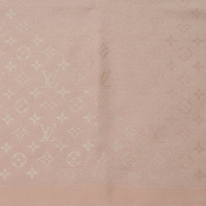 Louis Vuitton Silk Cotton Shine Monogram Sunrise Shawl 3 of 4