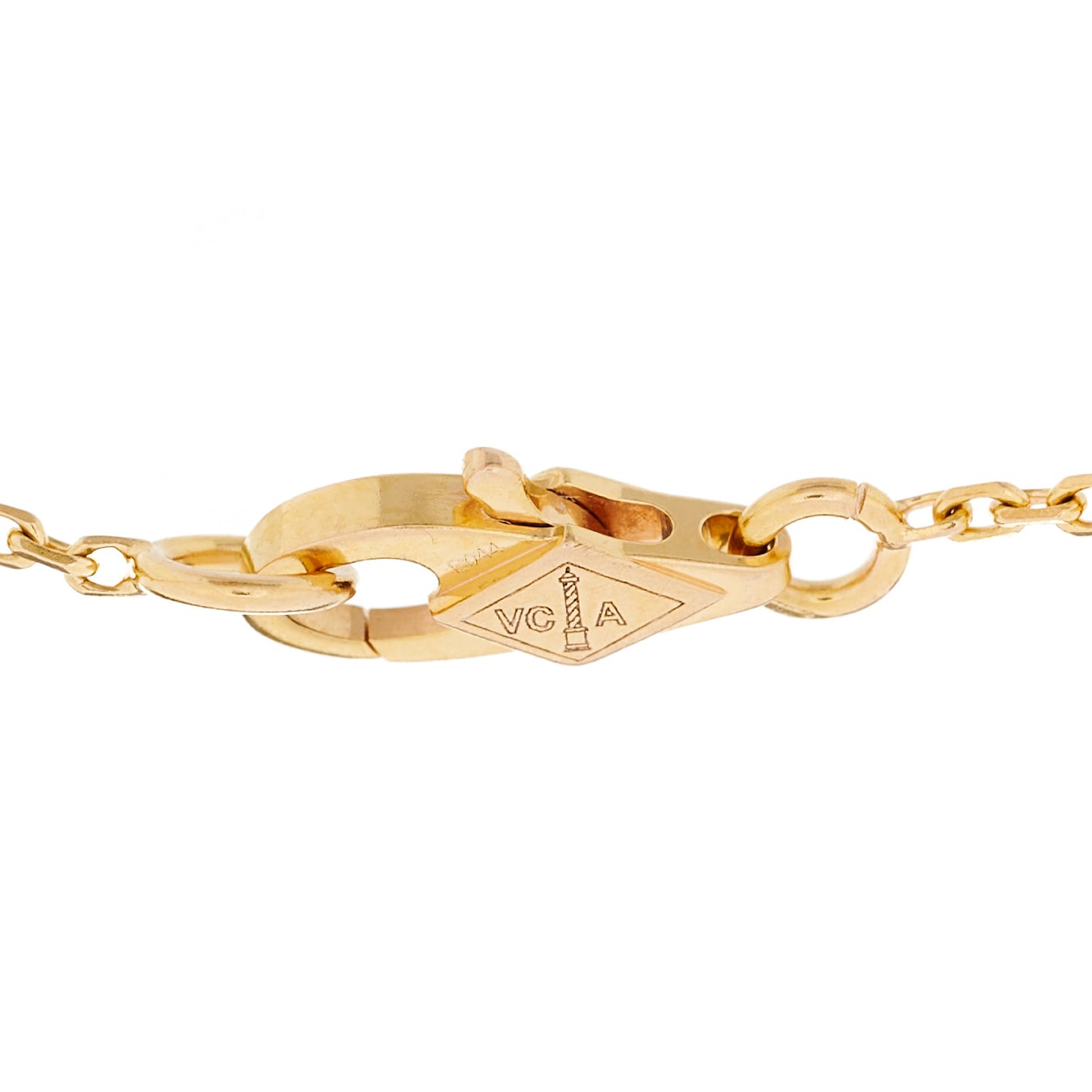 18K Rose Gold Carnelian Sweet Alhambra Bracelet