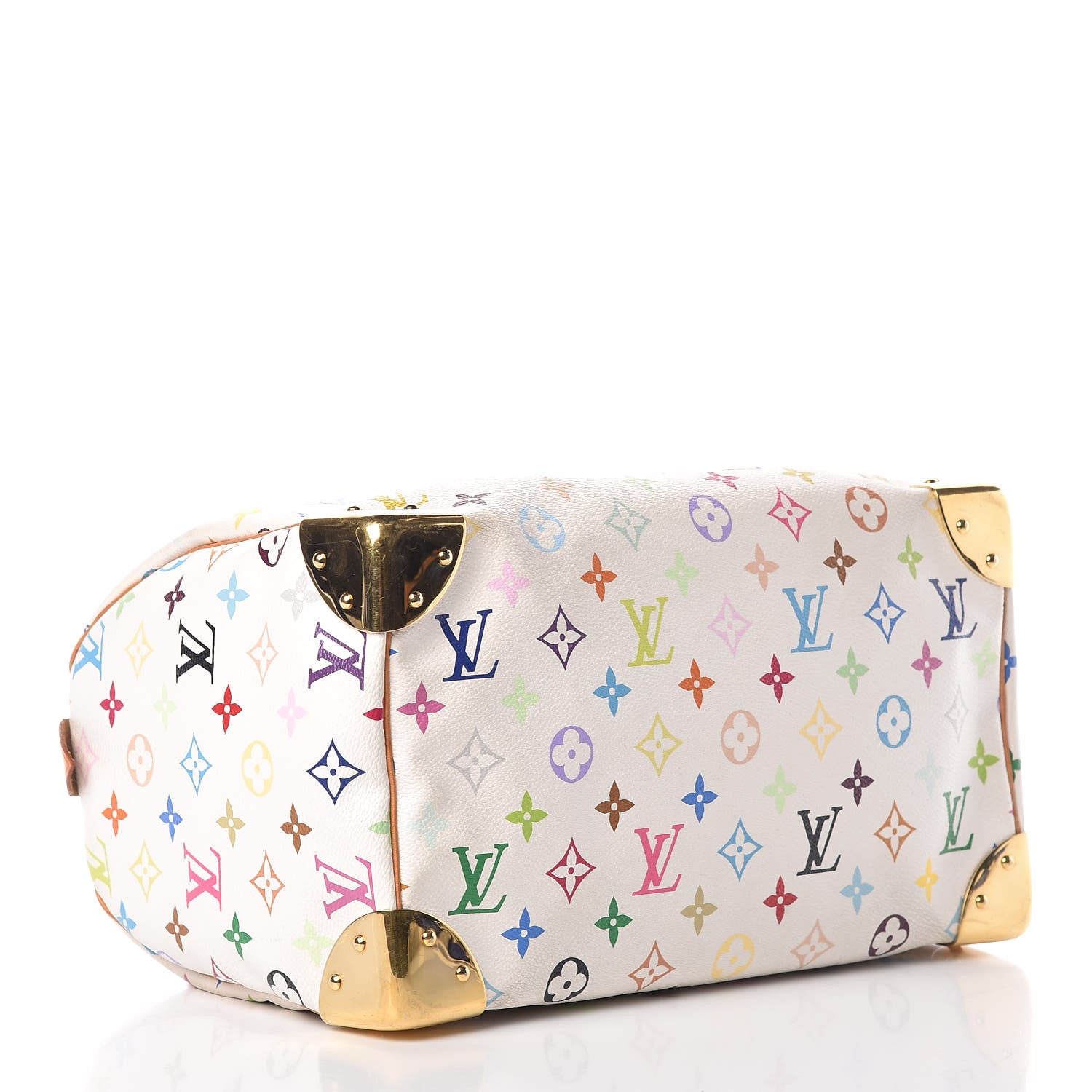Louis Vuitton Monogram Multicolor Speedy 30 White 4 of 16