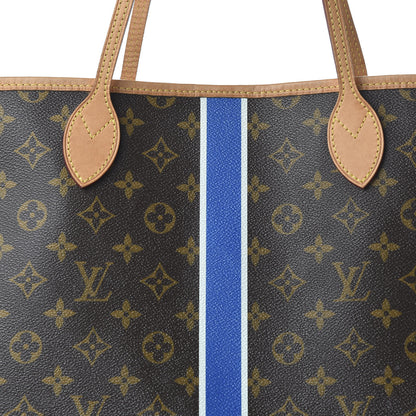 Louis Vuitton Monogram My LV Heritage Neverfull GM Blue de France White 10 of 10