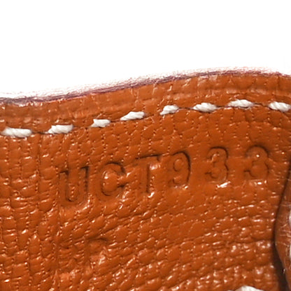 Hermes Epsom Birkin Sellier 25 Gold 7 of 11