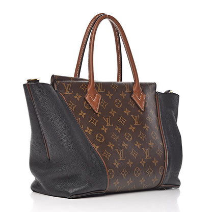 Louis Vuitton Monogram Tote W PM Black 3 of 12