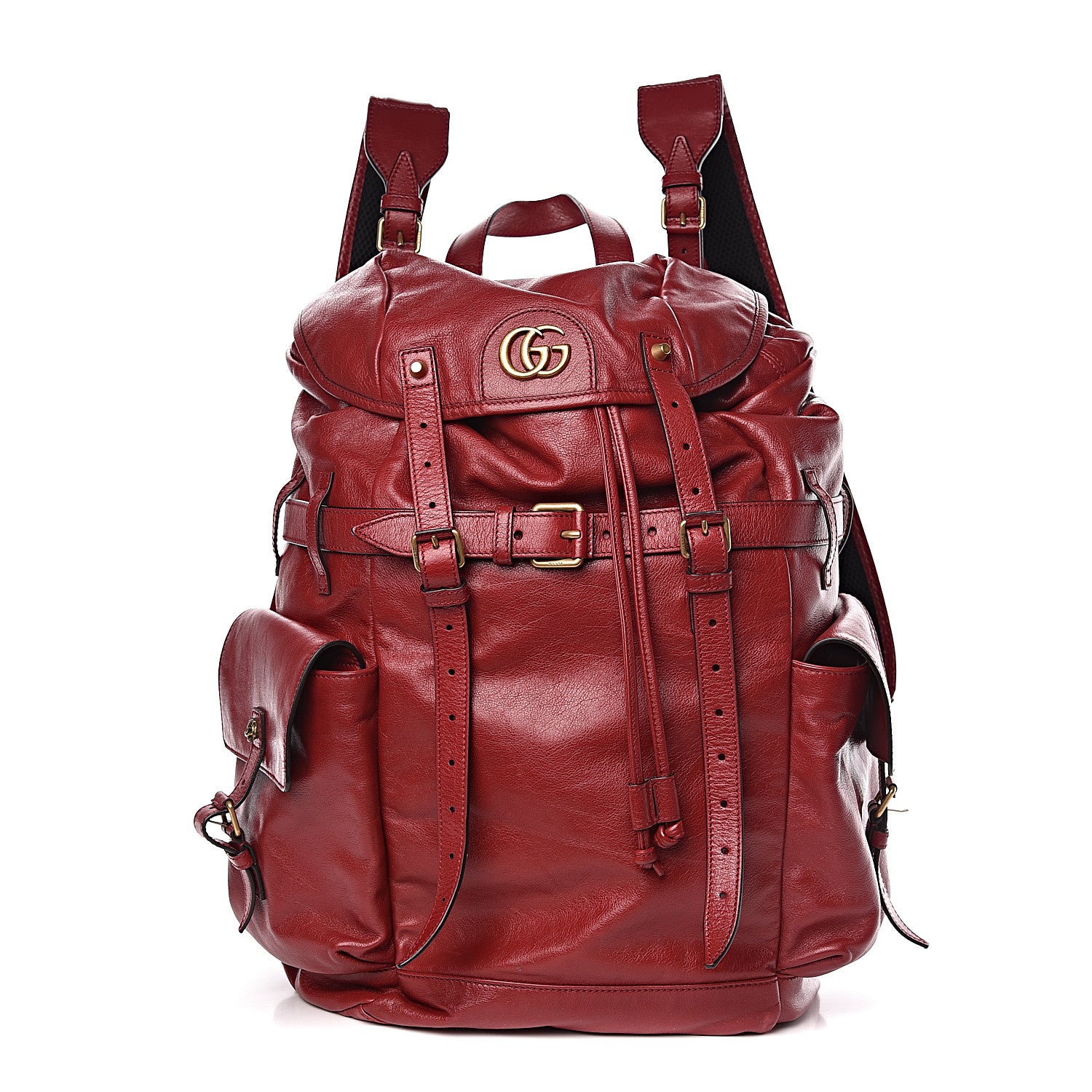 Gucci Piuma Lux Calfskin Re(Belle) Backpack Romantic Cerise 1 of 14