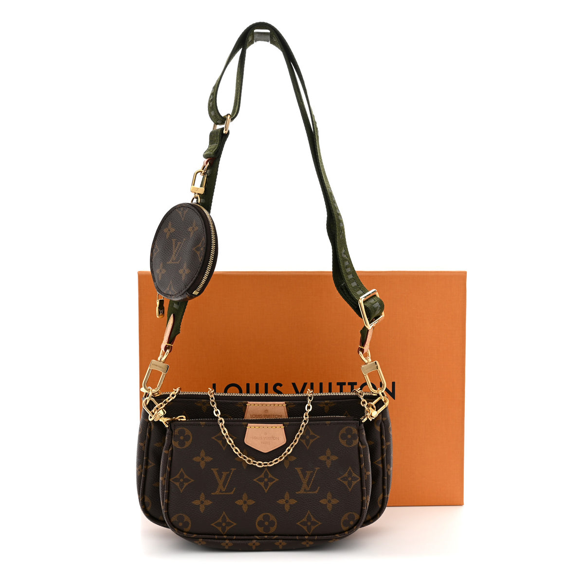 Louis Vuitton Monogram Multi Pochette Accessories Kaki 11 of 11