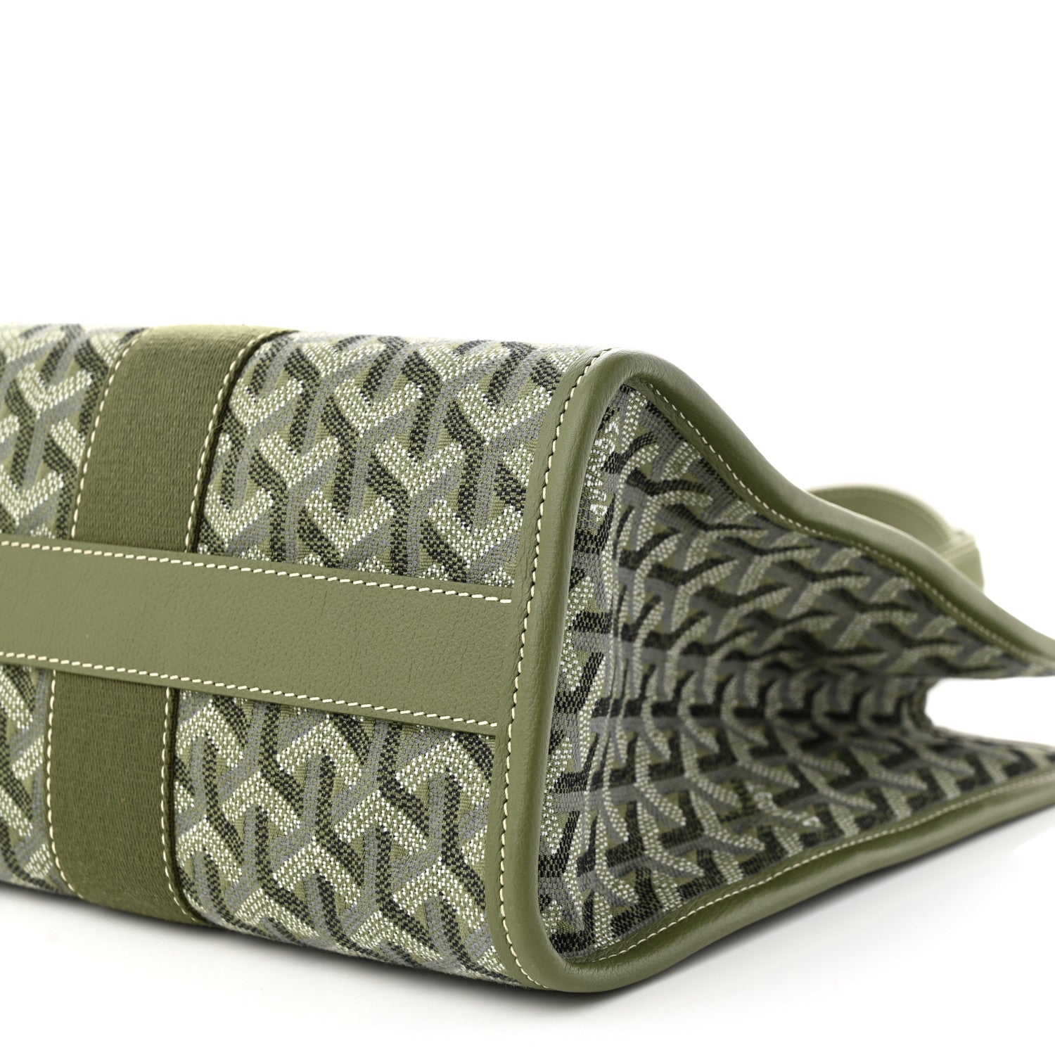 Goyard Goyardine Villette PM Tote Khaki 10 of 11