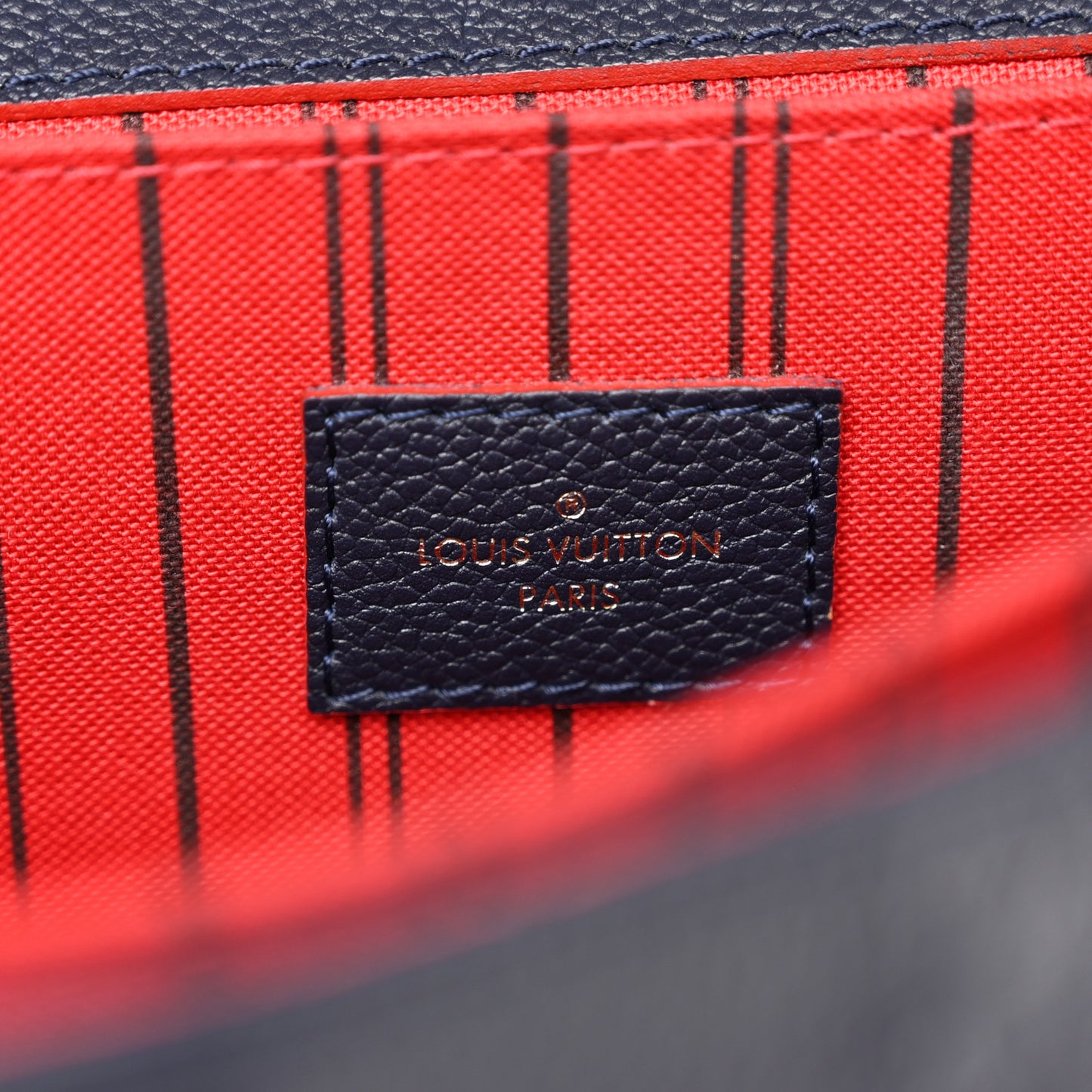 Empreinte Pochette Metis Marine Rouge