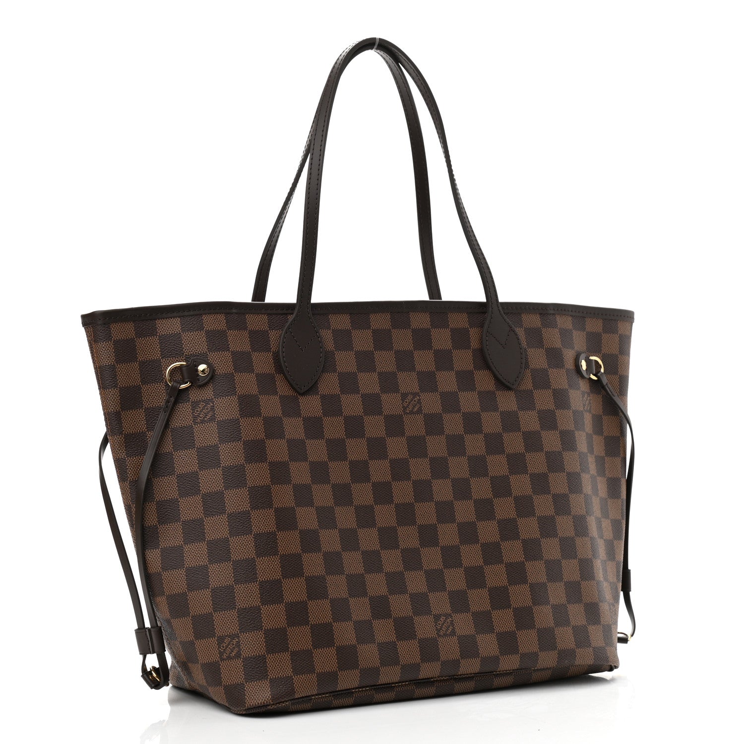Louis Vuitton Damier Ebene Neo Neverfull MM Rose Ballerine 3 of 9