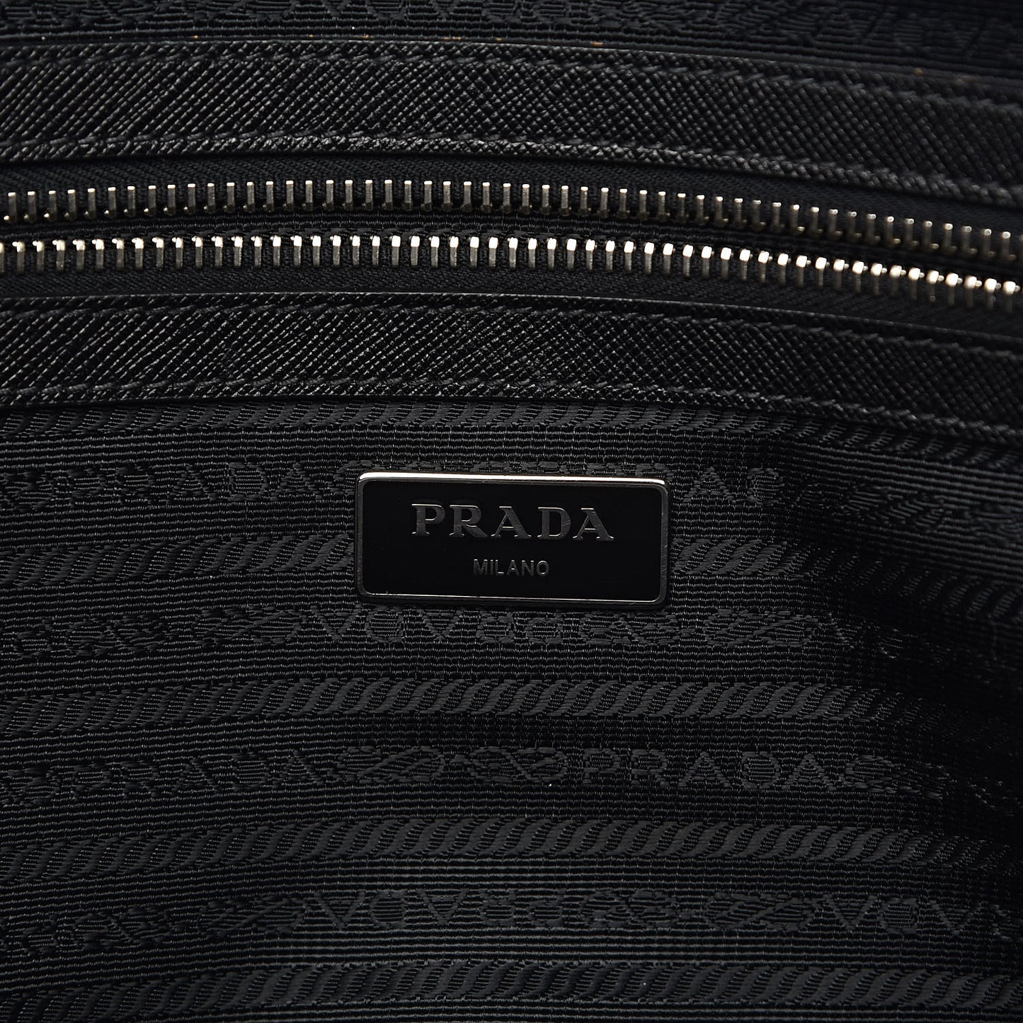 Saffiano Travel Briefcase Black