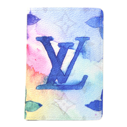 Louis Vuitton Monogram Watercolor Pocket Organizer NM Multicolor 1 of 6