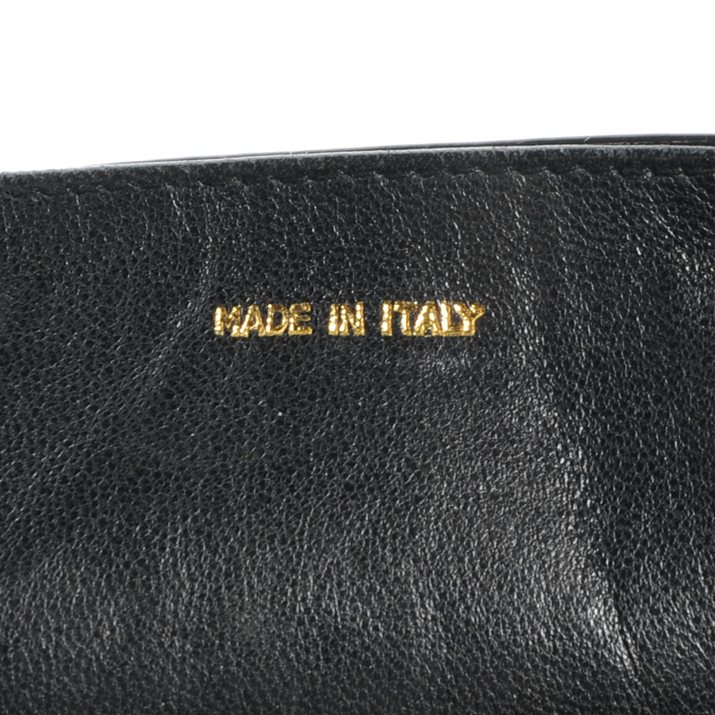Patent Envelope Flap Bag Black
