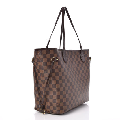 Louis Vuitton Damier Ebene Neverfull MM 3 of 16