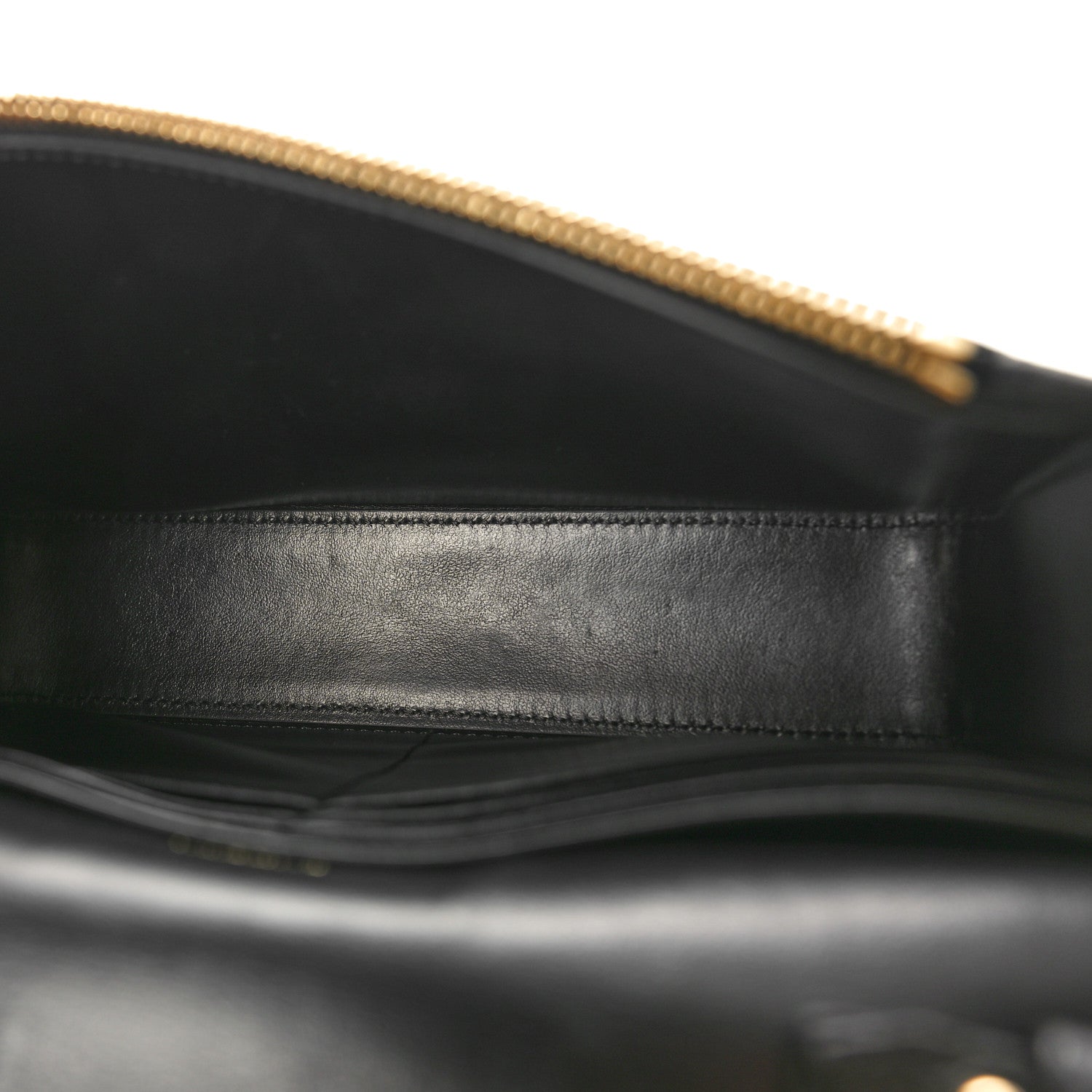 Burberry Grainy Calfskin Vintage Check Hampshire Crossbody Black 5 of 9