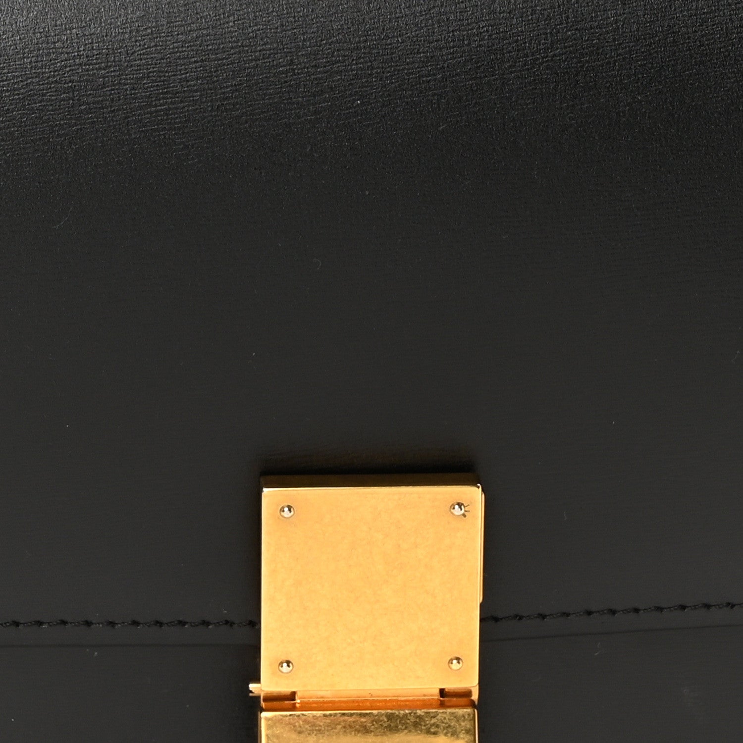 Celine Box Calfskin Medium Classic Box Flap Bag Black 8 of 11