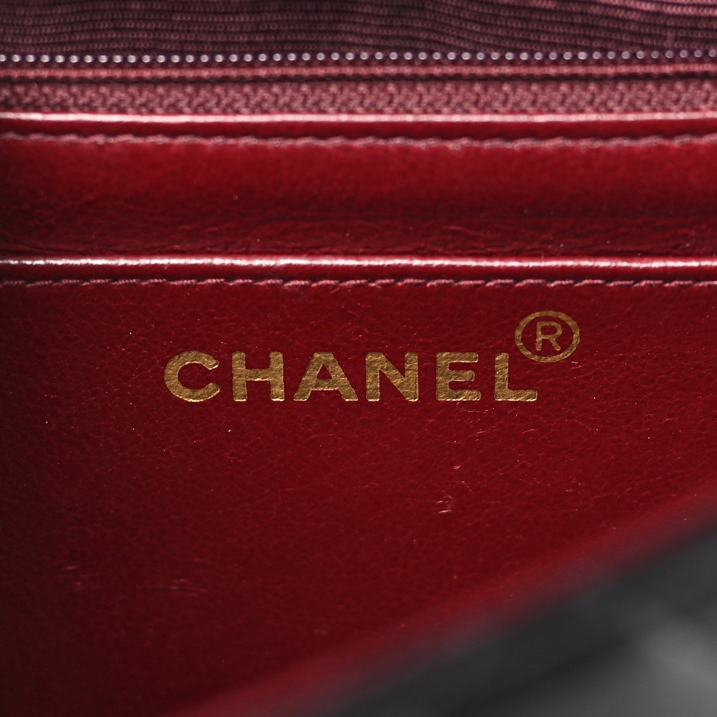 Lambskin Quilted Small Single Flap Black