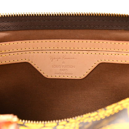 Louis Vuitton Monogram Kusama Town Speedy 30 Yellow 6 of 10