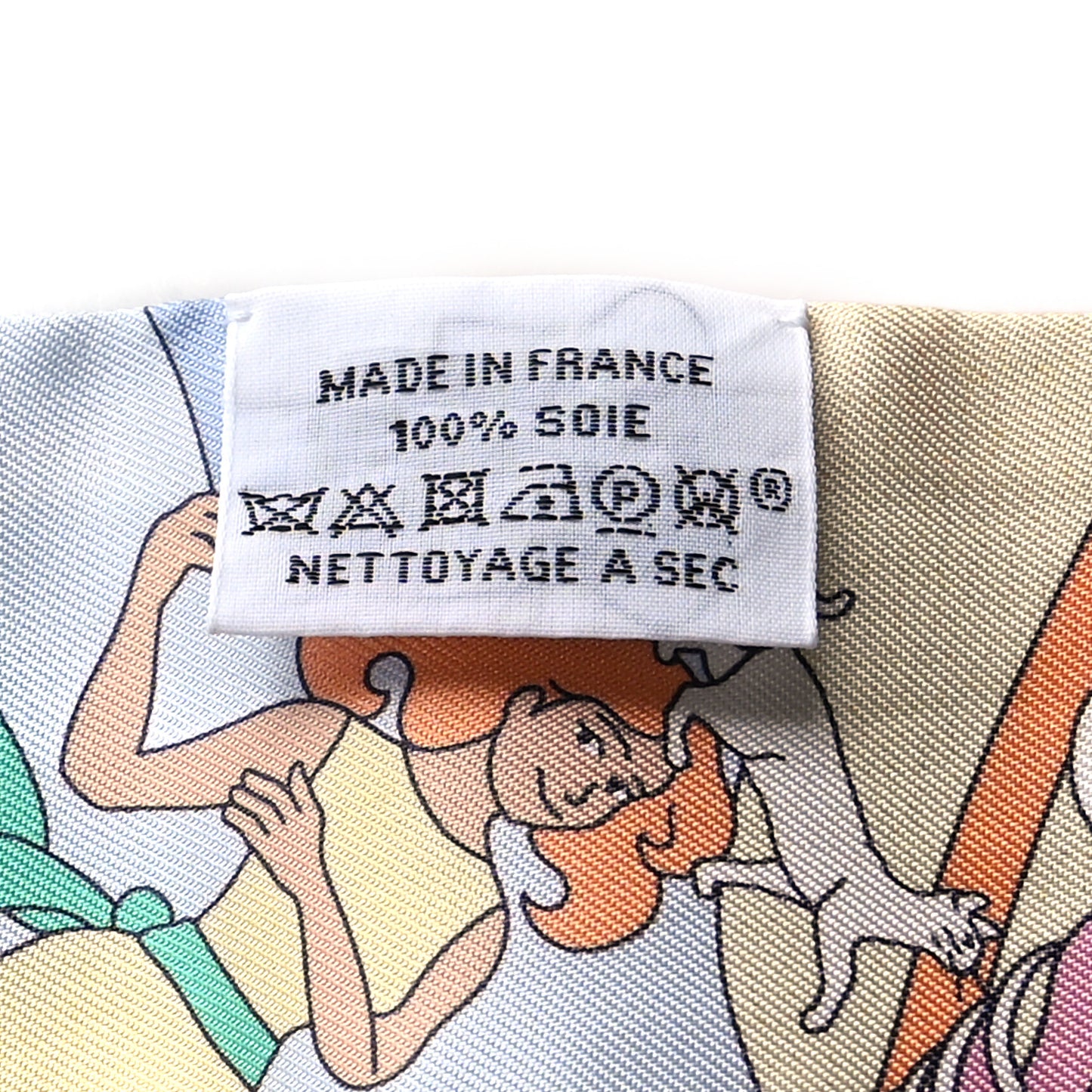 Silk Carres Volants Twilly Jaune Soufre Ciel Vert Jade