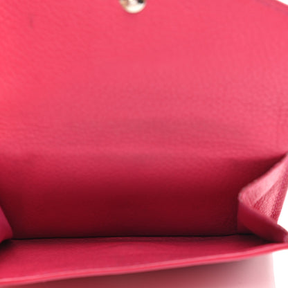 Louis Vuitton Calfskin Lockmini Wallet Hot Pink 13 of 15
