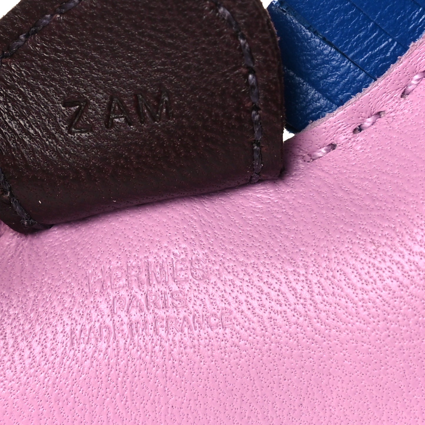 Milo Lambskin Grigri Rodeo Horse Bag Charm PM Mauve Sylvestre Bleu France Rouge Sellier