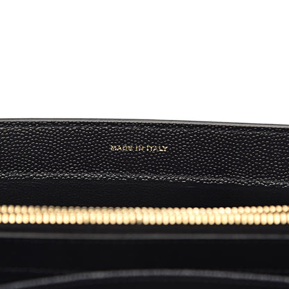 Saint Laurent Grain De Poudre Mini Uptown Crossbody Bag Black 7 of 11